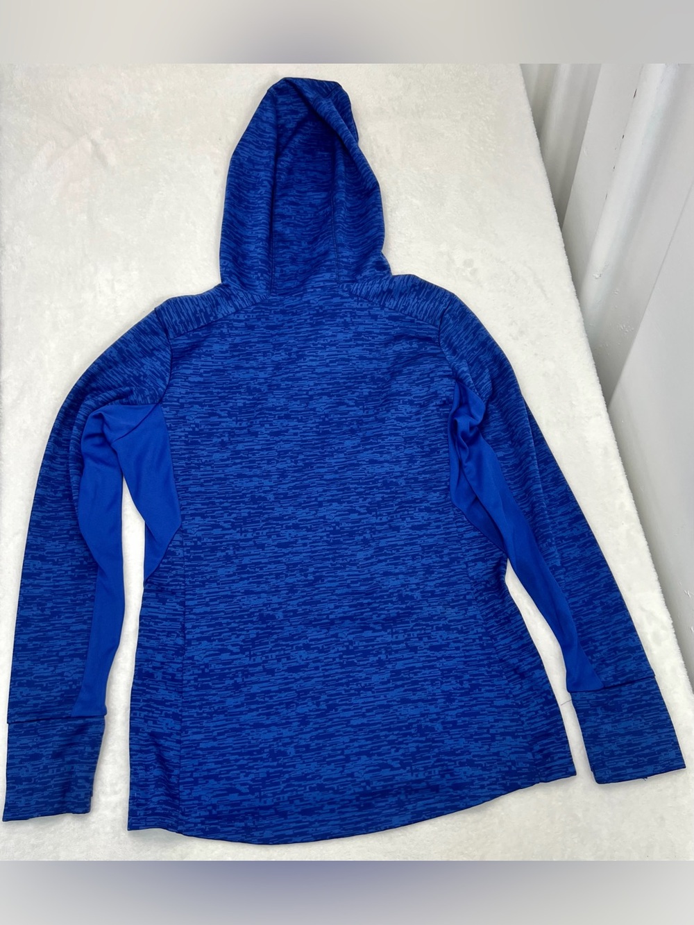 Los Angeles Dodgers Hoodie Mens Medium Blue World Series 2017 MLB Majestic - Picture 3 of 6